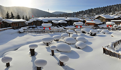 雪鄉(xiāng)雪景